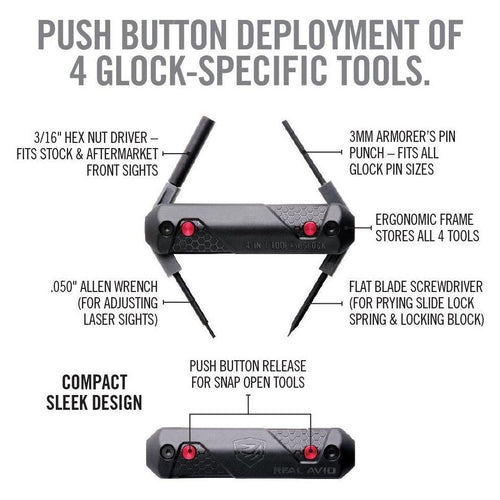 Outil 4-en-1 pour Glock