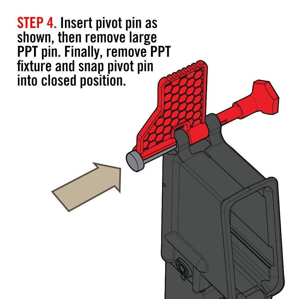 Outil de goupille de pivot AR15