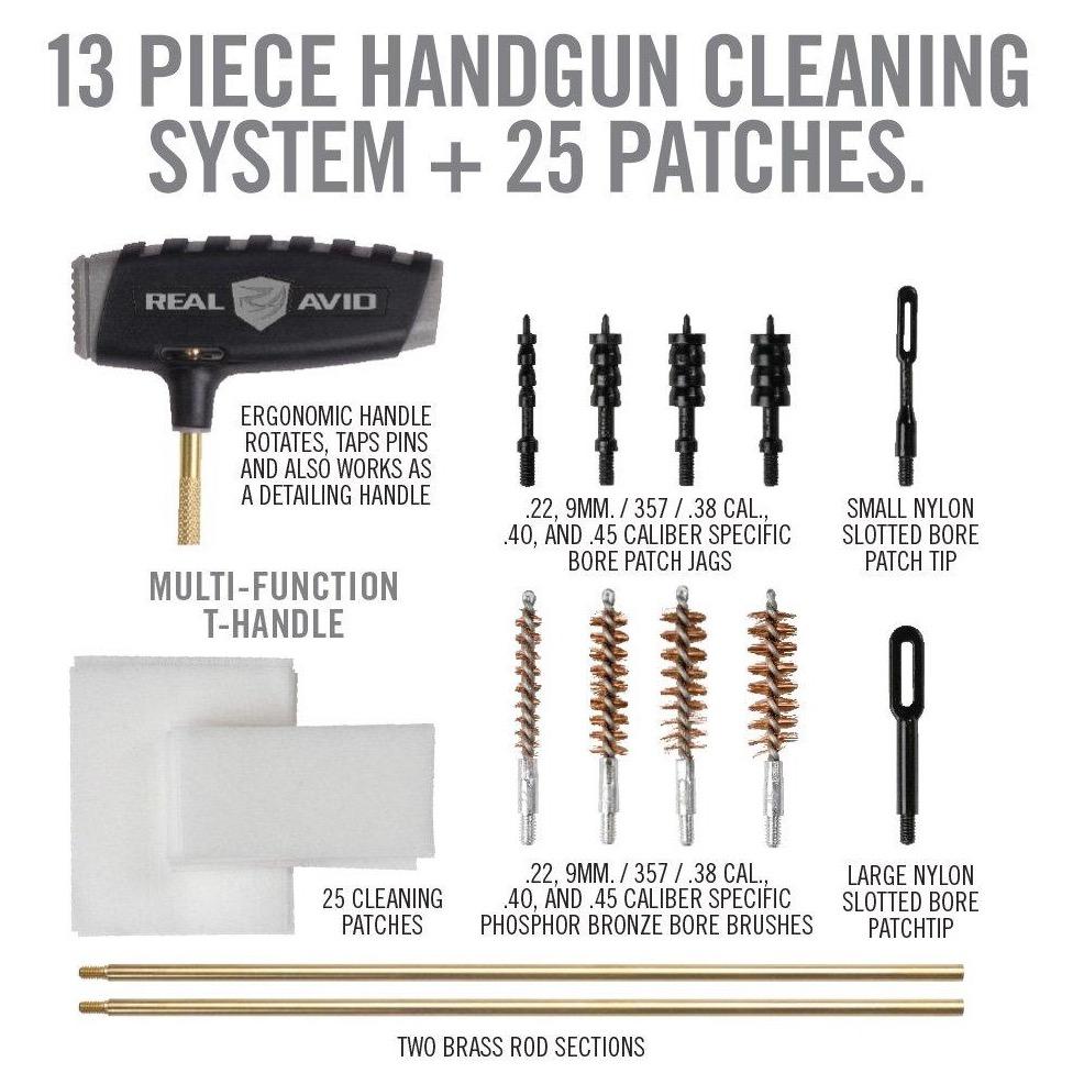 Kit de nettoyage Gun Boss® Pro pour pistolets
