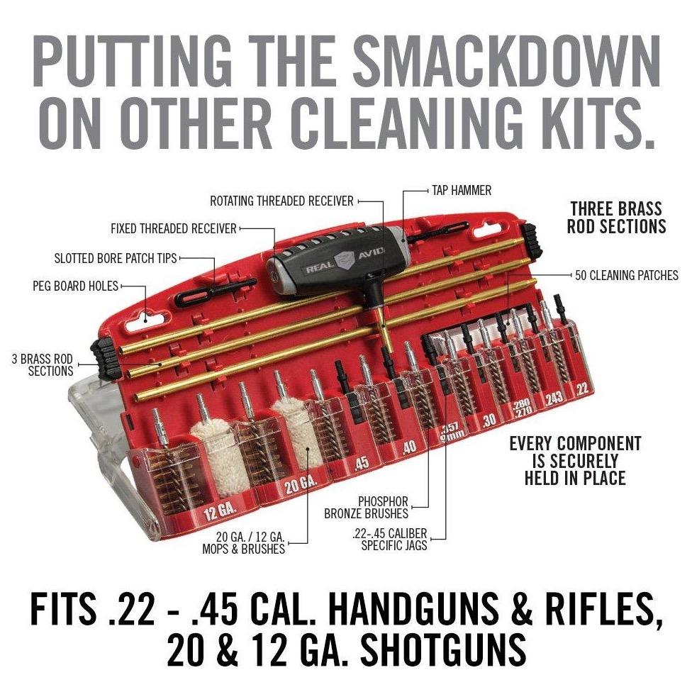 Gun Boss® Pro – Kit de nettoyage universel pour armes à feu