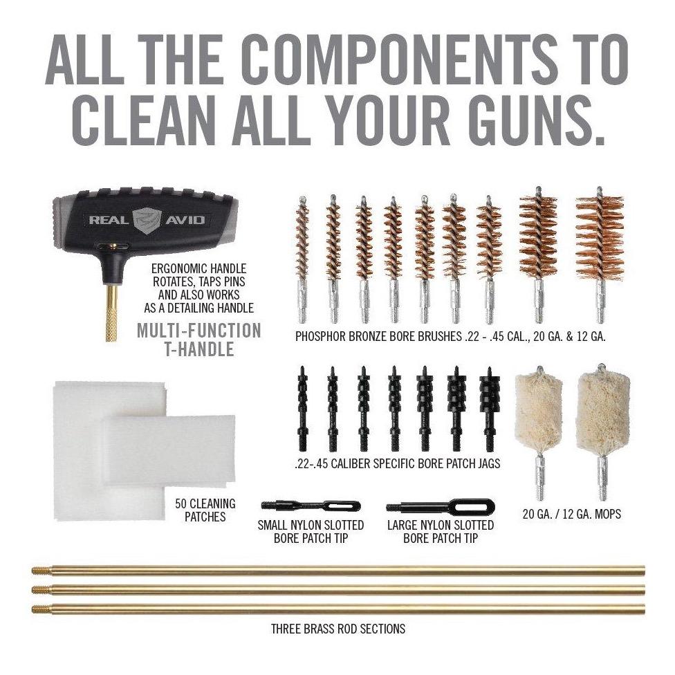 Gun Boss® Pro – Kit de nettoyage universel pour armes à feu