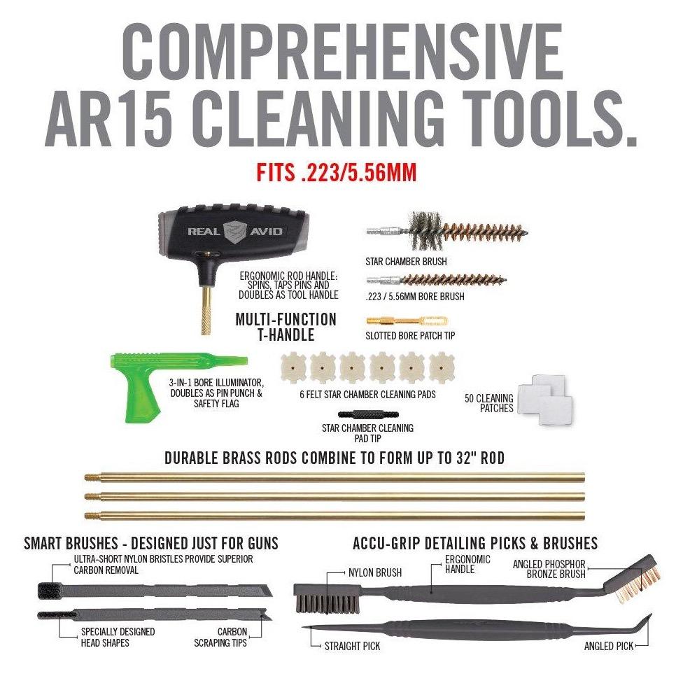 Station de nettoyage principale™ – AR15 (kit de nettoyage)