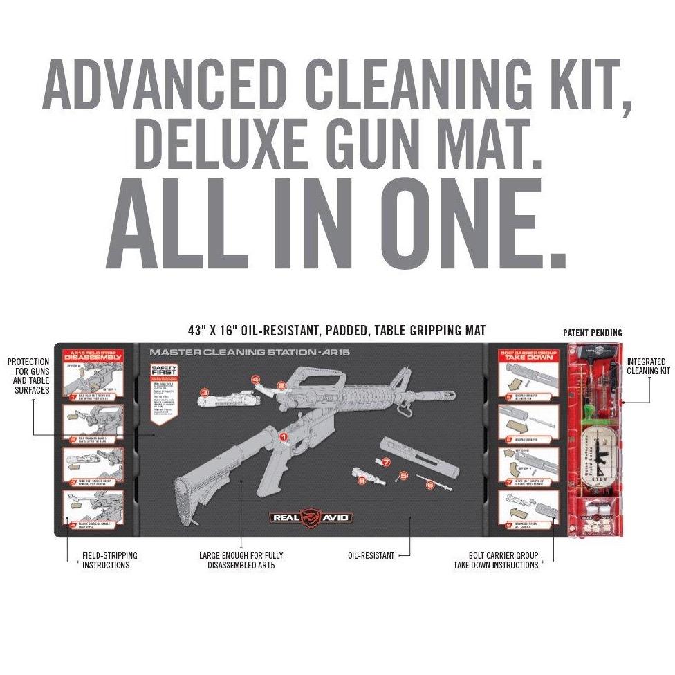 Station de nettoyage principale™ – AR15 (kit de nettoyage)