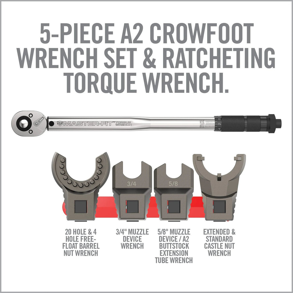 Jeu de clés à patte Master-Fit A2/AR15