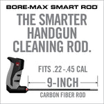 Bore-Max Smart Rod Handgun – 9″ Carbon Fiber