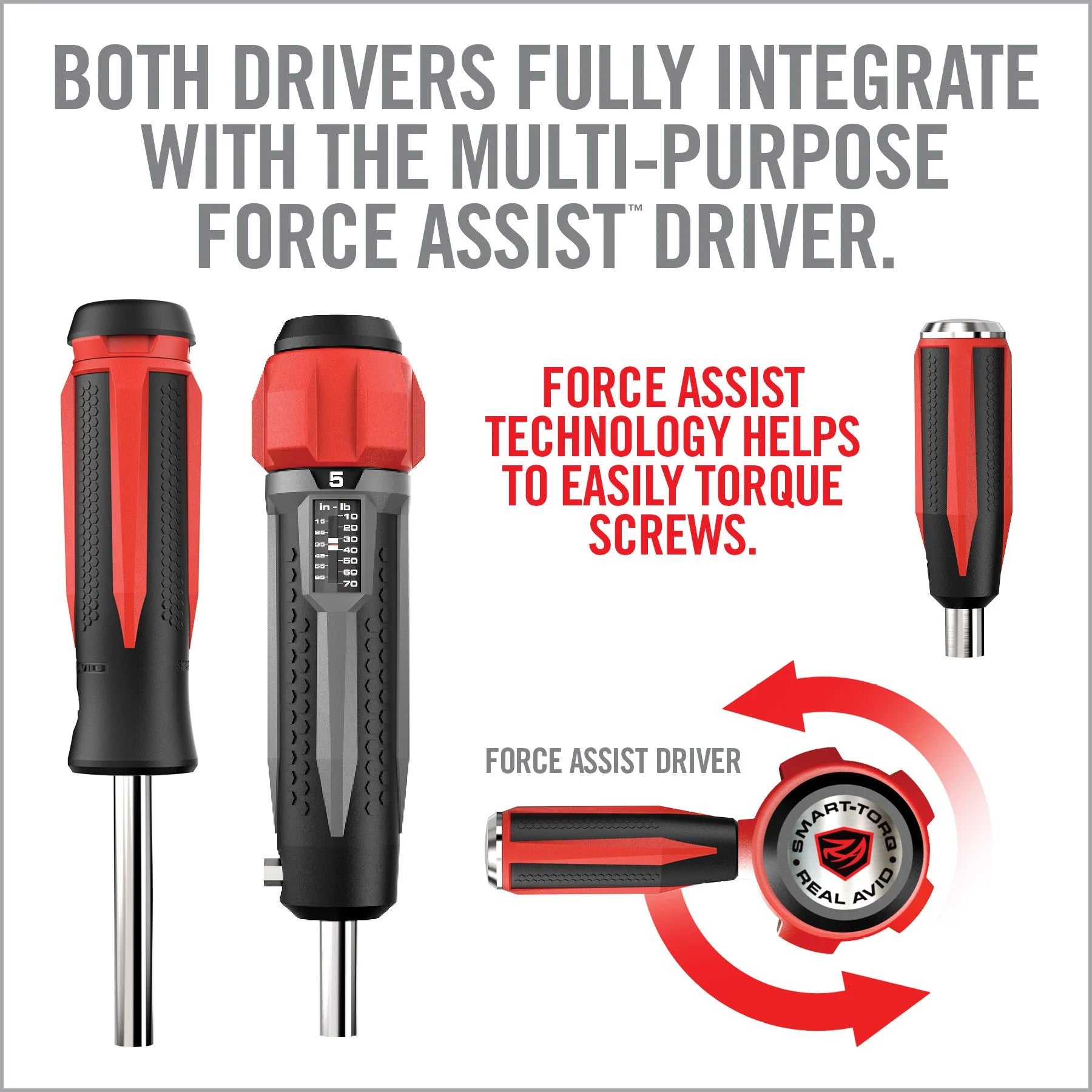 Smart-TORQ et coffret de tournevis