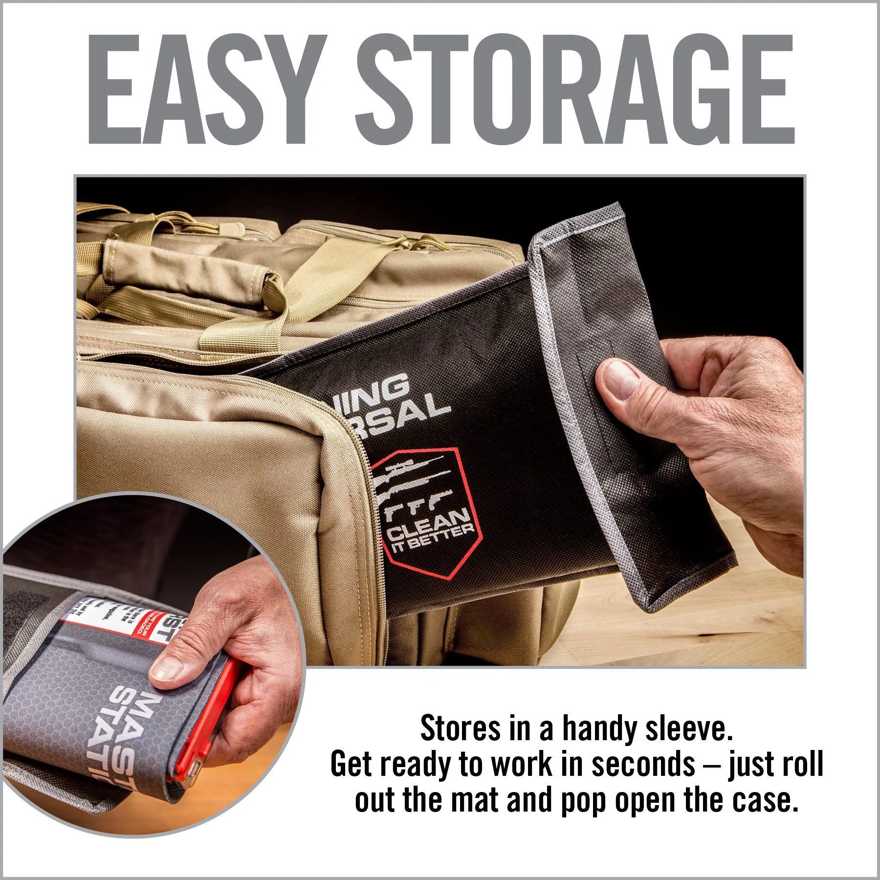 Station de nettoyage principale – Kit de nettoyage universel