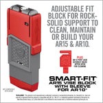 Smart-Fit AR15 Vise Block With Sleeve For AR10*