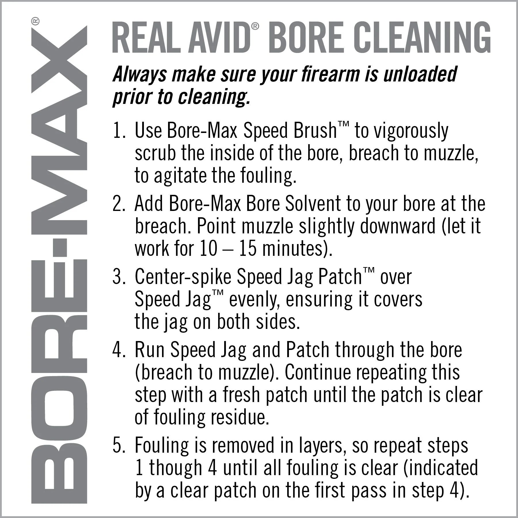 Brosses rapides Bore-Max Multi-Cal Pack