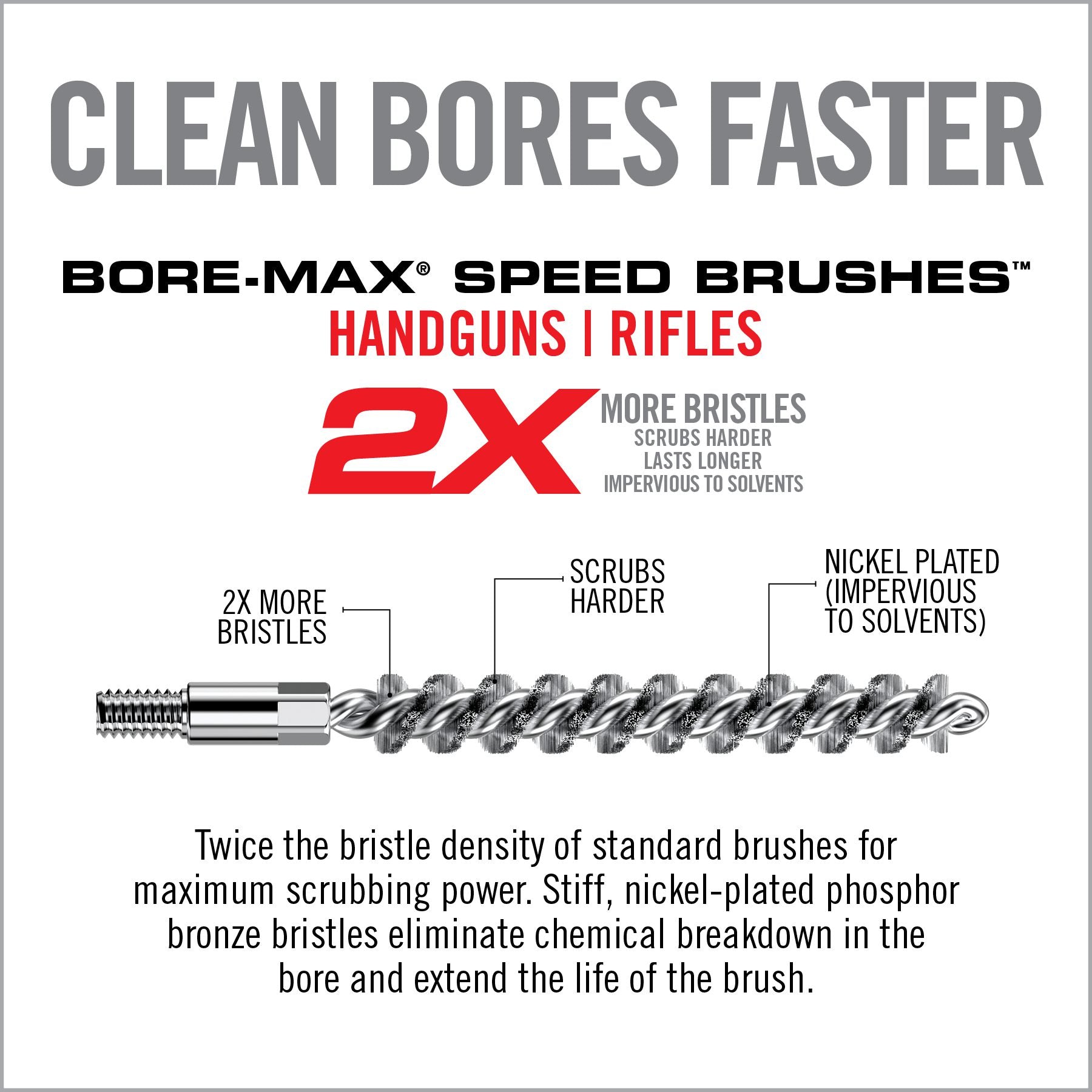 Brosses rapides Bore-Max Multi-Cal Pack