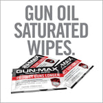 Gun-Max Gun Oil Wipes – 25 Pack