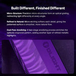 OLIGHT ArkPro EDC Flat Flashlight Rechargeable with Green Beam, UV and White LED,1500 Lumens USB-C Pocket Camping Flashlight, Spotlight Floodlight for Outdoor Emergency Working (Nebula Violet CW)|B0GXYN6KJD