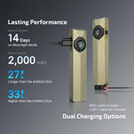 OLIGHT ArkPro Ultra 1700 Lumen Flat Rechargeable EDC Flashlight