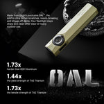 OLIGHT ArkPro Ultra 1700 Lumen Flat Rechargeable EDC Flashlight