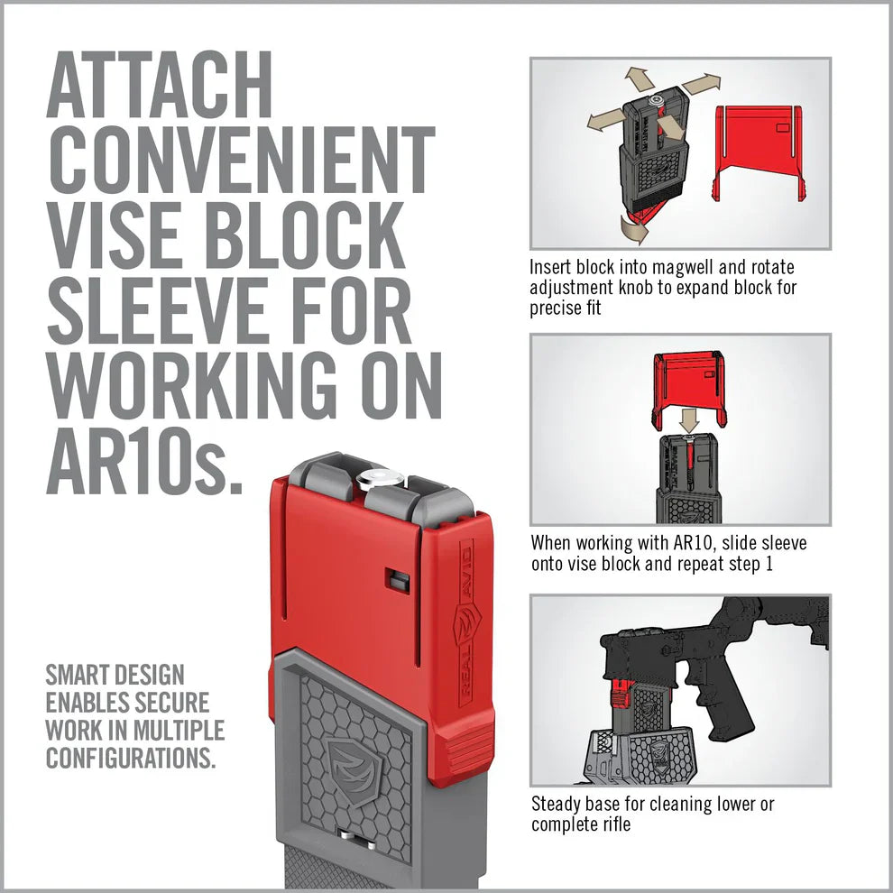 Manchon de bloc d'étau Smart-Fit® pour AR10*
